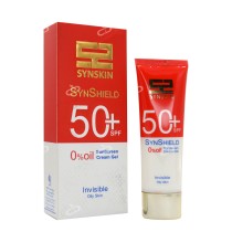 ساین اسکین-کرم ژل ضدآفتاب ساین شیلد SPF50 ساین اسکین  بی رنگ