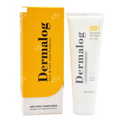 درمالوگ-کرم ضدافتاب و ضد لک spf 50 درمالوگ بی رنگ 50 میلی لیتر