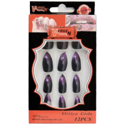 ورگن-ناخن طرح دار ژله ای ورگن مدل H612