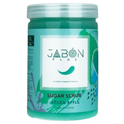 ژبن-اسکراب شکری لایه بردار پوست مدل Green Apple