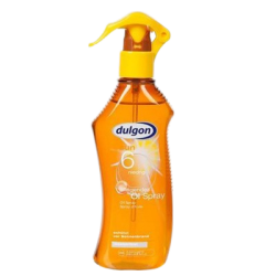 دالگون-اسپری روغن برنزه کننده Spf6 دالگون
