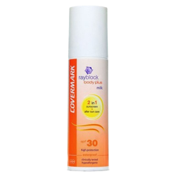 کاورمارک-کرم ضد افتاب و افتر سان بدن SPF50 کاورمارک