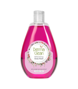 درماکلین-شامپو بدن خوشبو‌کننده و دئودورانت حاوی عصاره شکوفه گیلاس درماکلین