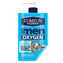 کامان-ژل اصلاح ابرسان مردانه مدل Oxygen