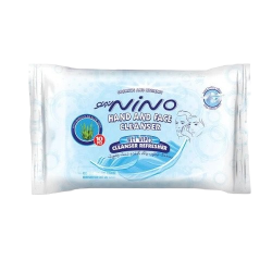 نینو-دستمال مرطوب پاک کننده دست و صورت