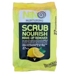 نینو-دستمال مرطوب پاک کننده ارایش مدل Scrub Nourish