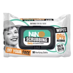 نینو-دستمال مرطوب پاک کننده ارایش مدل Scrubbing