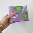 نوار بهداشتی بالدار مشبک و نرم ضخیم خشک