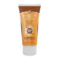 سان سیف-كرم ضد آفتاب +SPF 50 فاقد چربی