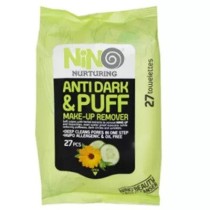 نینو-دستمال مرطوب پاک کننده آرایش مدل Anti Dark & Puff