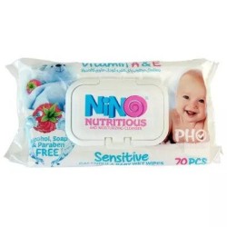نینو-دستمال مرطوب پاک کننده کودک کالاندولا