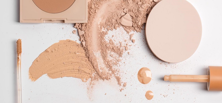 set-liquid-face-powder-concealer-brush-strokes-different-colour-texture-set-liquid-face-powder-concealer-brush-228792889