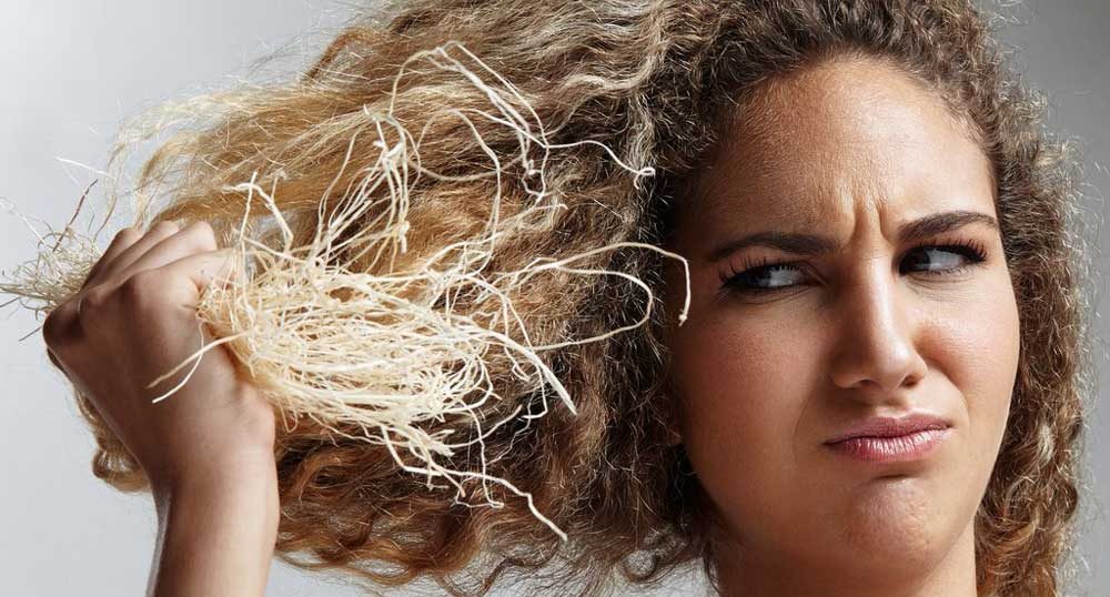 تقویت موهای خشک