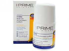 لوسیون ضدآفتاب رول-آن +SPF50 پریم (++++PA):